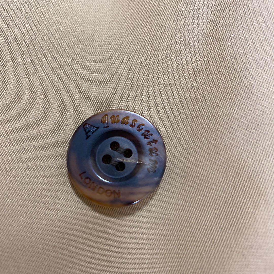 新品未使用 ライナー付 トレンチコート D8ozG-m97658873475 アクアスキュータム 格安最安値