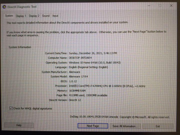 超激得超激得HOT Alienware 17 R4 qI1Ae-m97659228208 本物保証低価