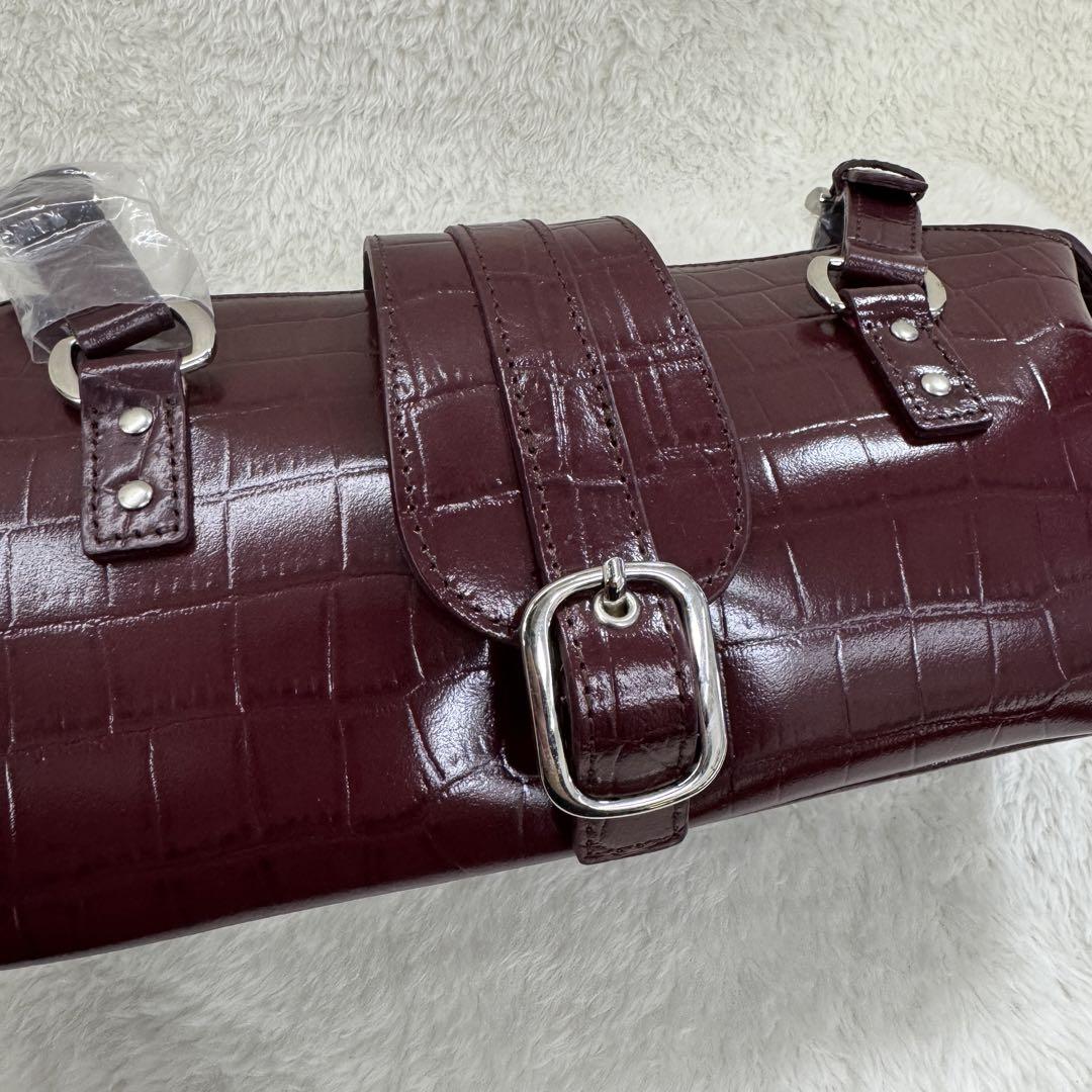 GUESS ゲス クロコダイル風 型押しハンドバッグ y2k 未使用品 GUESS ゲス クロコダイル風 型押しハンドバッグ y2k 未使用品