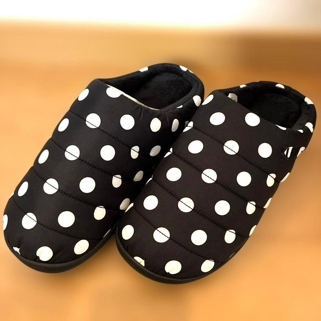 SUBU サンダル ドット 水玉 22.0〜23.5 収納袋付き