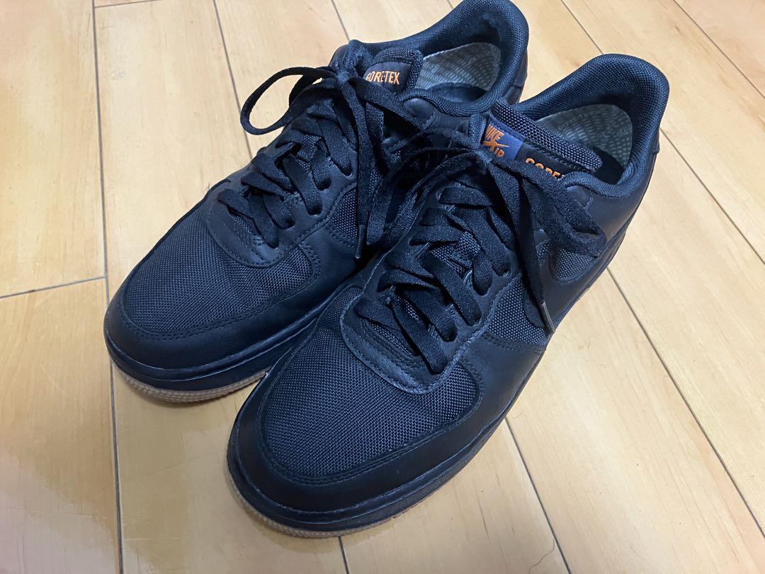 Nike Men's Air Force 1 Gore-TEX Casual Shoes (13, Black