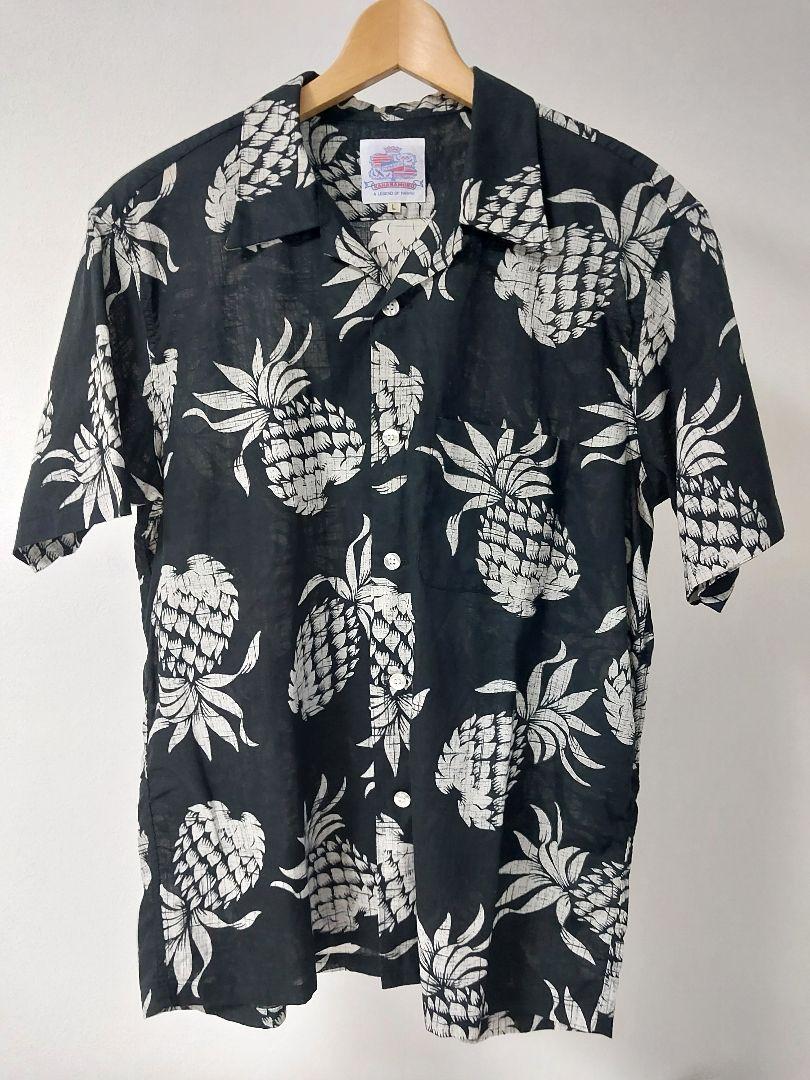 サンサーフ DUKE KAHANAMOKU アロハシャツ パイナップル柄