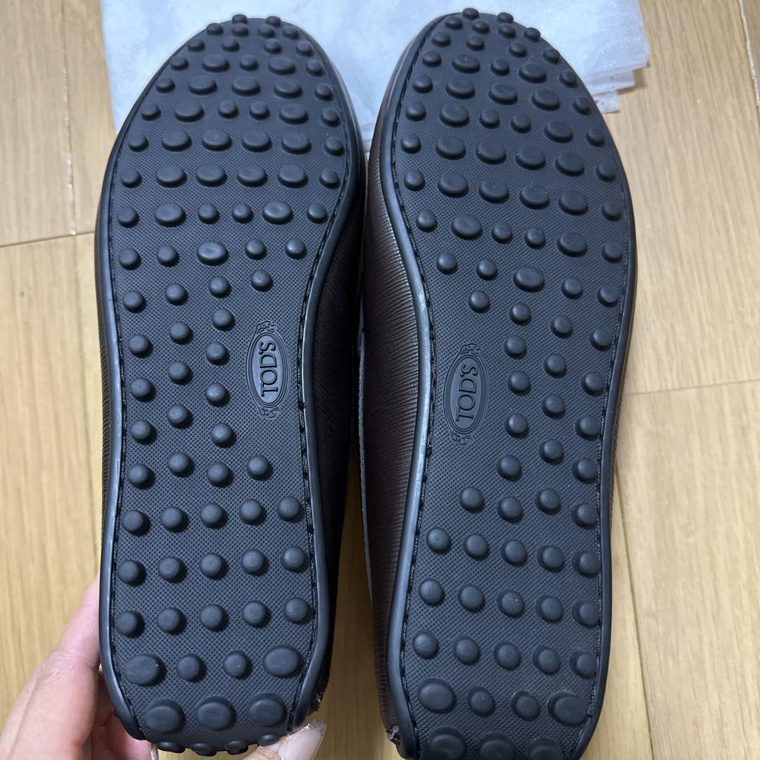 TOD'S トッズ　ローファー  ダークブラウン美品