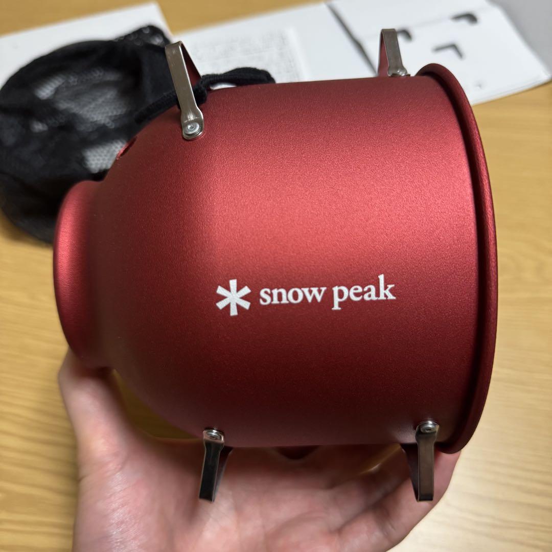 【限定】スノーピーク　蚊取り豚　レッド　snowpeak