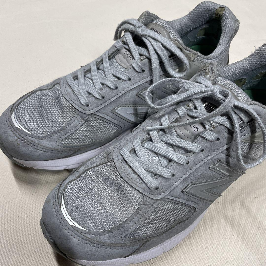 New balance ニューバランス　990v5 js5 9.5D グレー