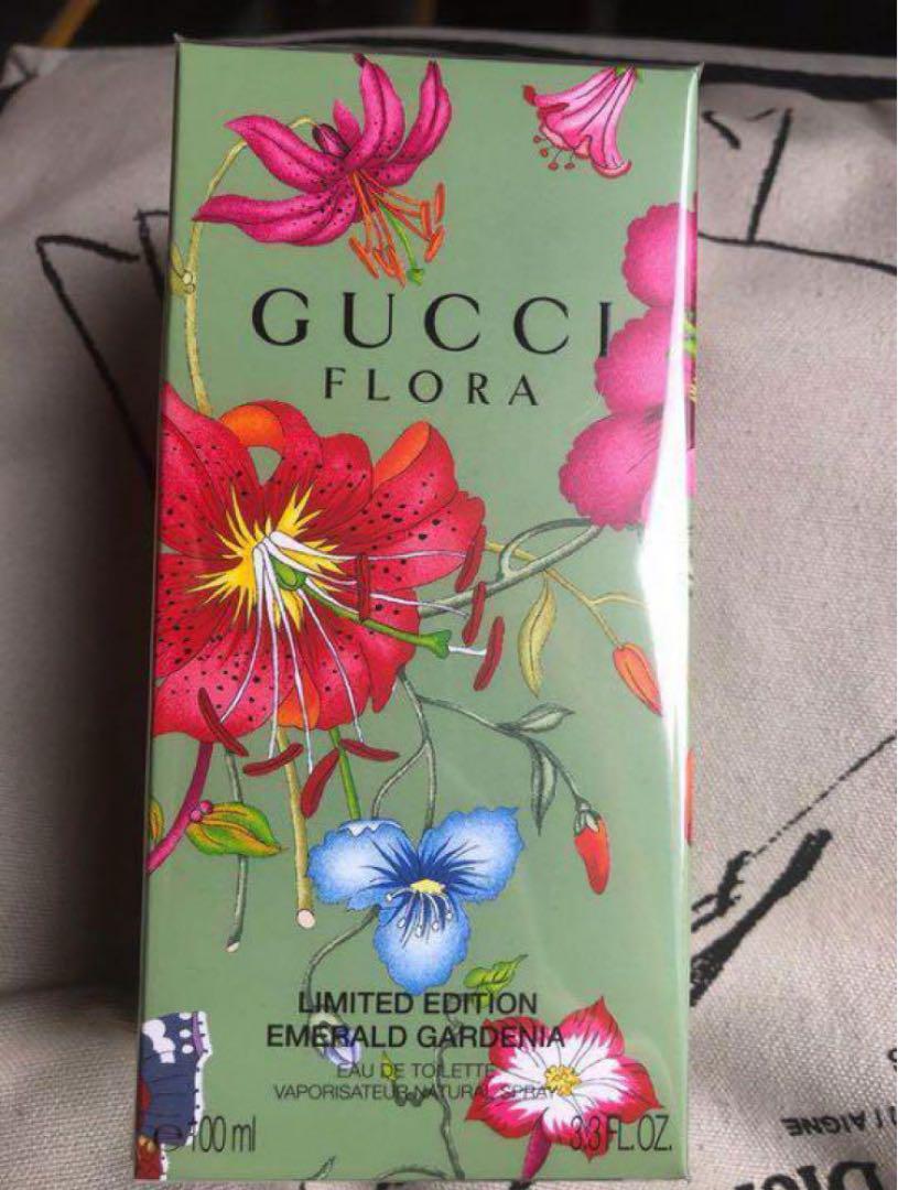 GUCCI フローラエメラルド　ガーデニア香水　100ml@74