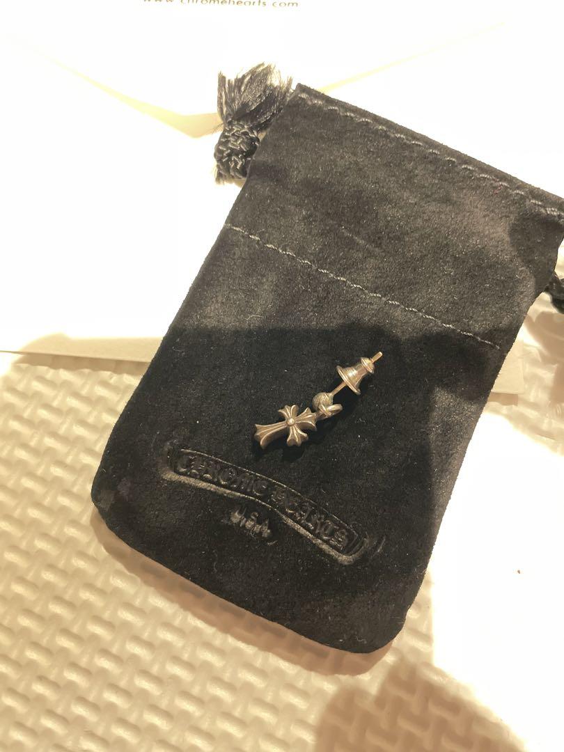クロムハーツ タイニー スタックCHクロスドロップピアChrome Hearts