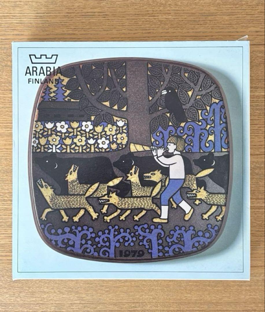 ARABIA/アラビア Kalevala/カレワラ 1979年 イヤープレート