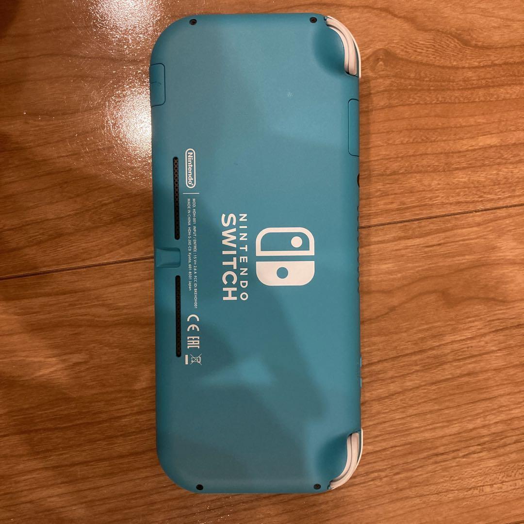 Nintendo Switchライト本体のみ ターコイズジャンク品