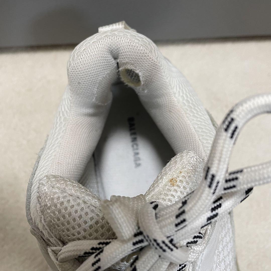 BALENCIAGA スニーカー 38 ホワイト トリプルs