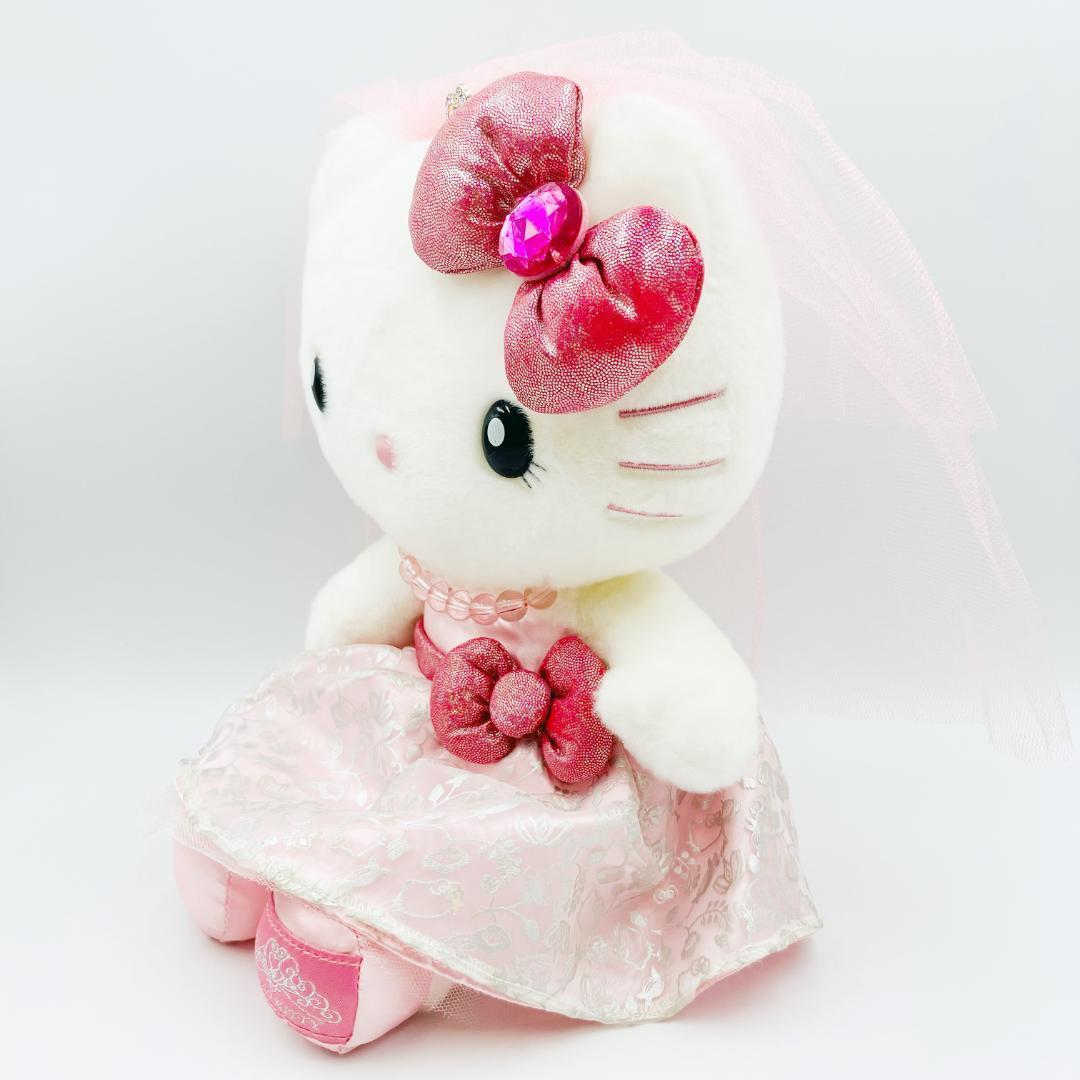 ハローキティ ハワイ限定ぬいぐるみ ピンクドレス ハローキティ ぬいぐるみ ドレス付き - メルカリ