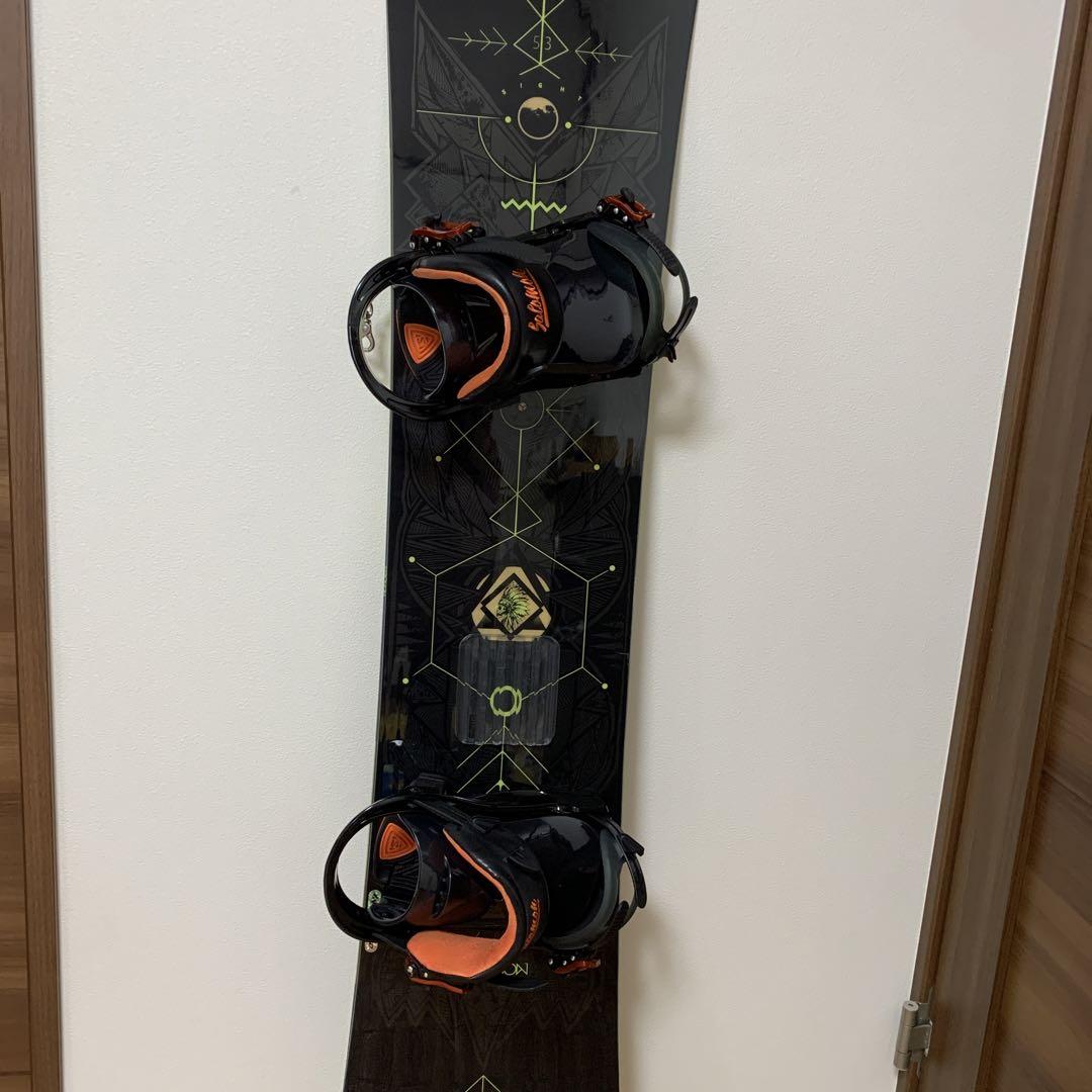 Salomon Driver 152cm スノーボード バインディング付き サロモンスノーボードセット美品バインディング