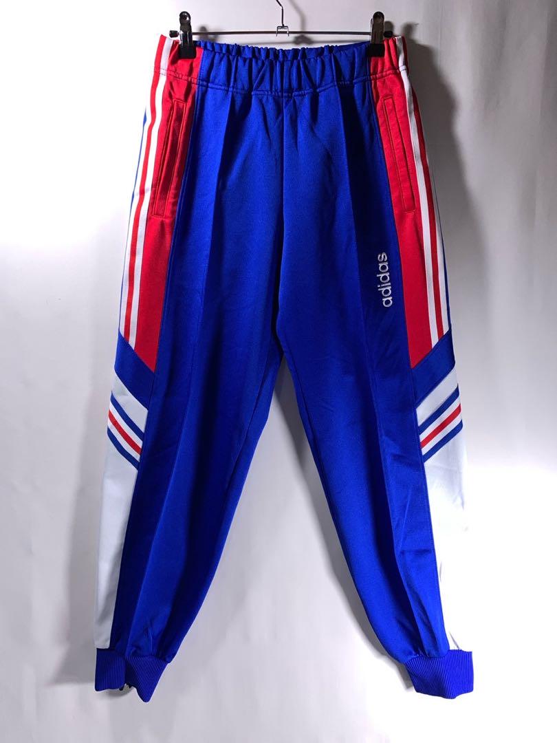 美品】 90s adidas デサント セットアップ トラックジャケット 上下
