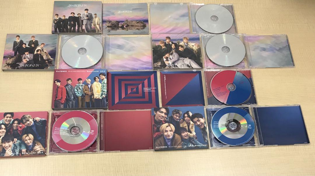❶ SixTONES シングル 11種 28枚 まとめ売り