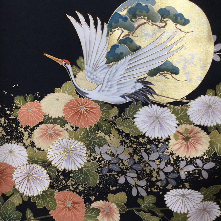 通販豊富な tsuki様専用 手描き 貴翔の集い作家パールトーン 極美品 pFzQo-m97675073774 590 正絹黒留袖 定番大人気