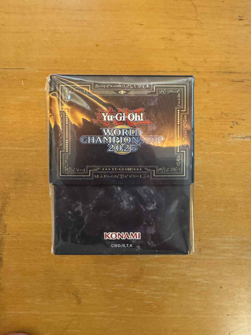 遊戯王 WCS 2025 デュエルセット パリ 世界大会 デッキケース