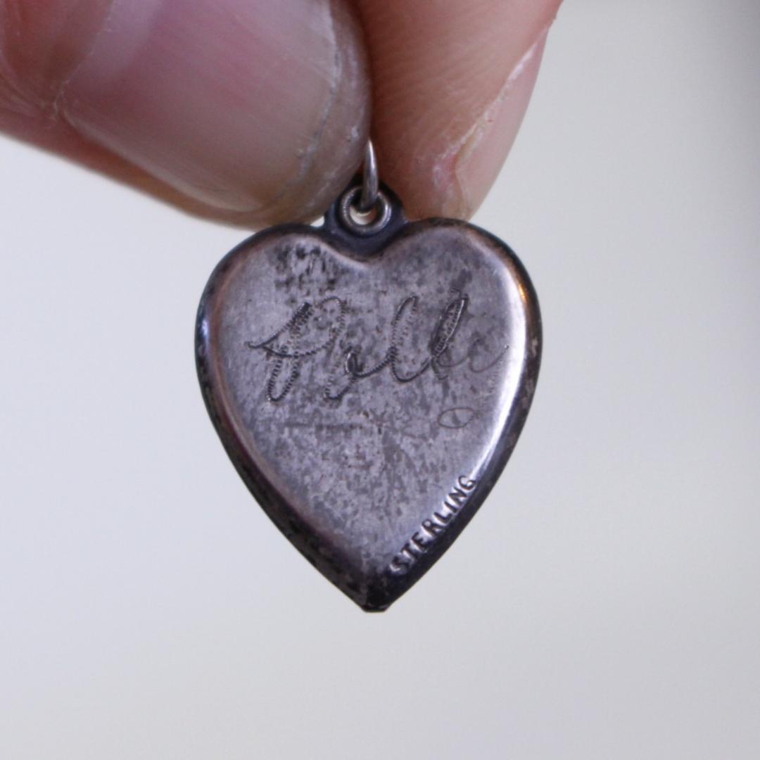 40sスウィートハートジュエリーWW2シルバー チャームオランダ娘☆ 40sスウィートハートジュエリーWW2シルバー チャームオランダ娘☆