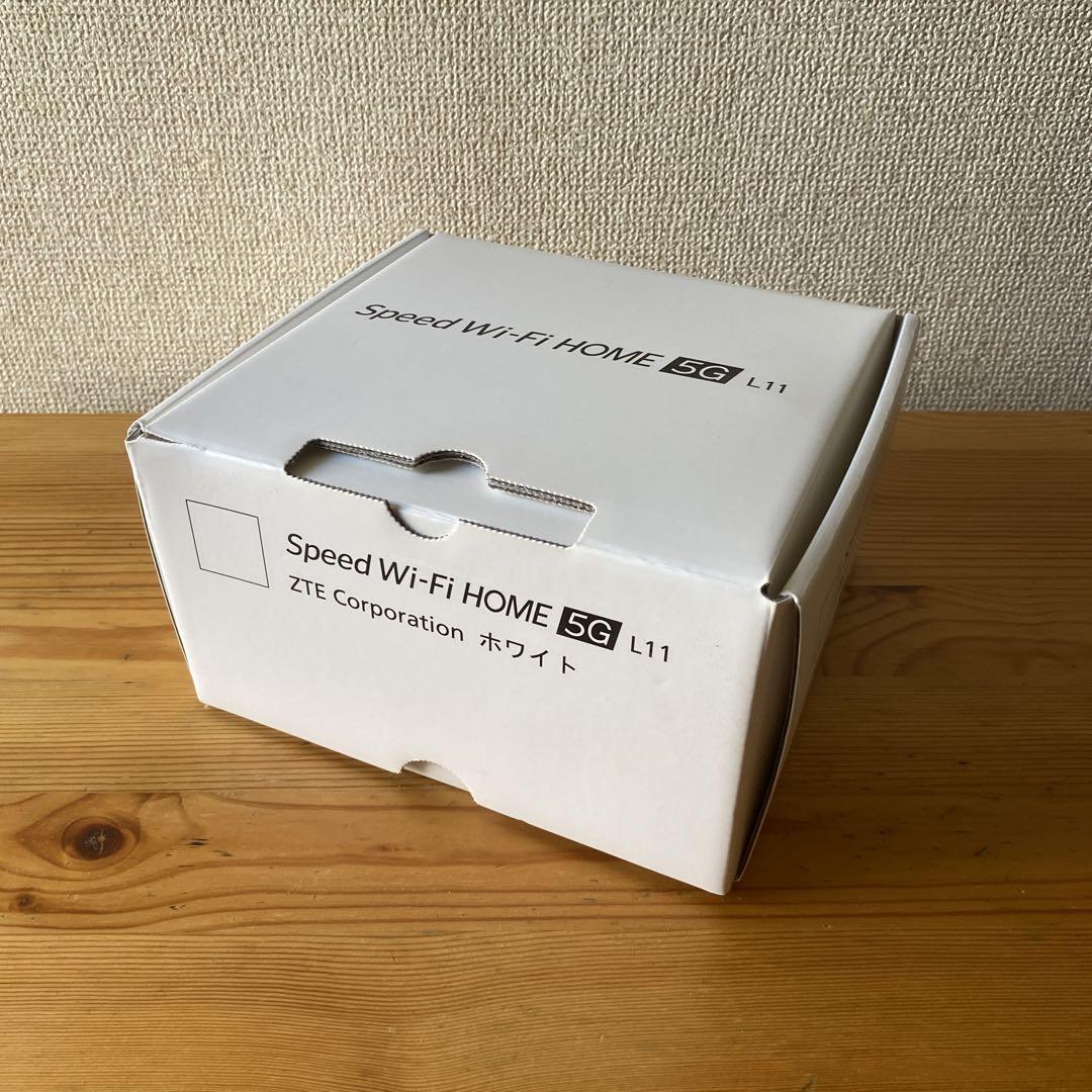 ZTE Speed Wi-Fi HOME 5G L11 （箱付き） Speed Wi-Fi HOME 5G L11 – ZTE Device Japan