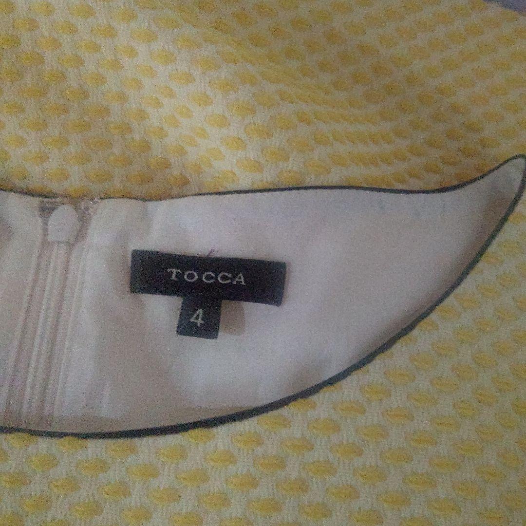 トッカ♡+ 4美品可愛ぃ黄色ワンピース♡