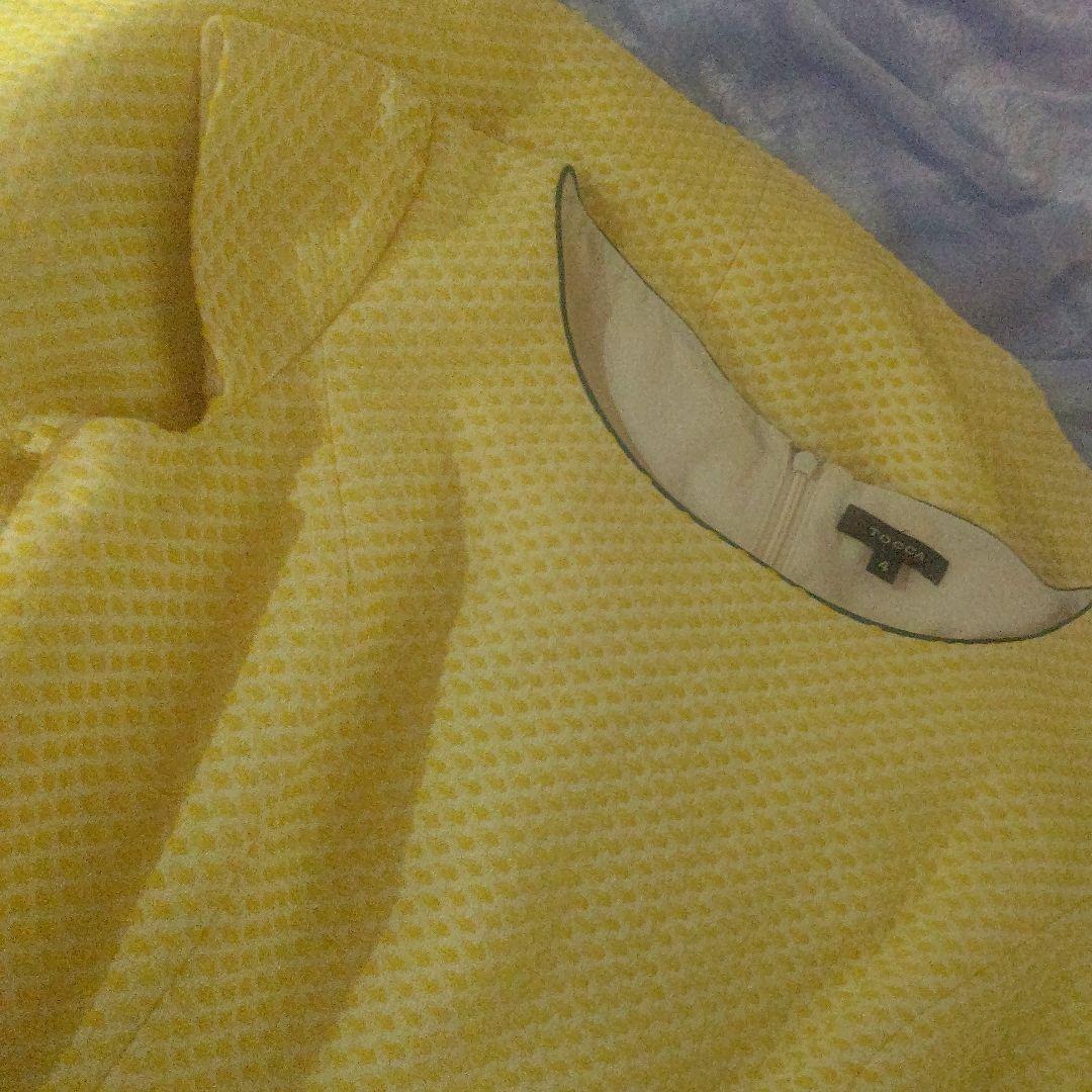 トッカ♡+ 4美品可愛ぃ黄色ワンピース♡