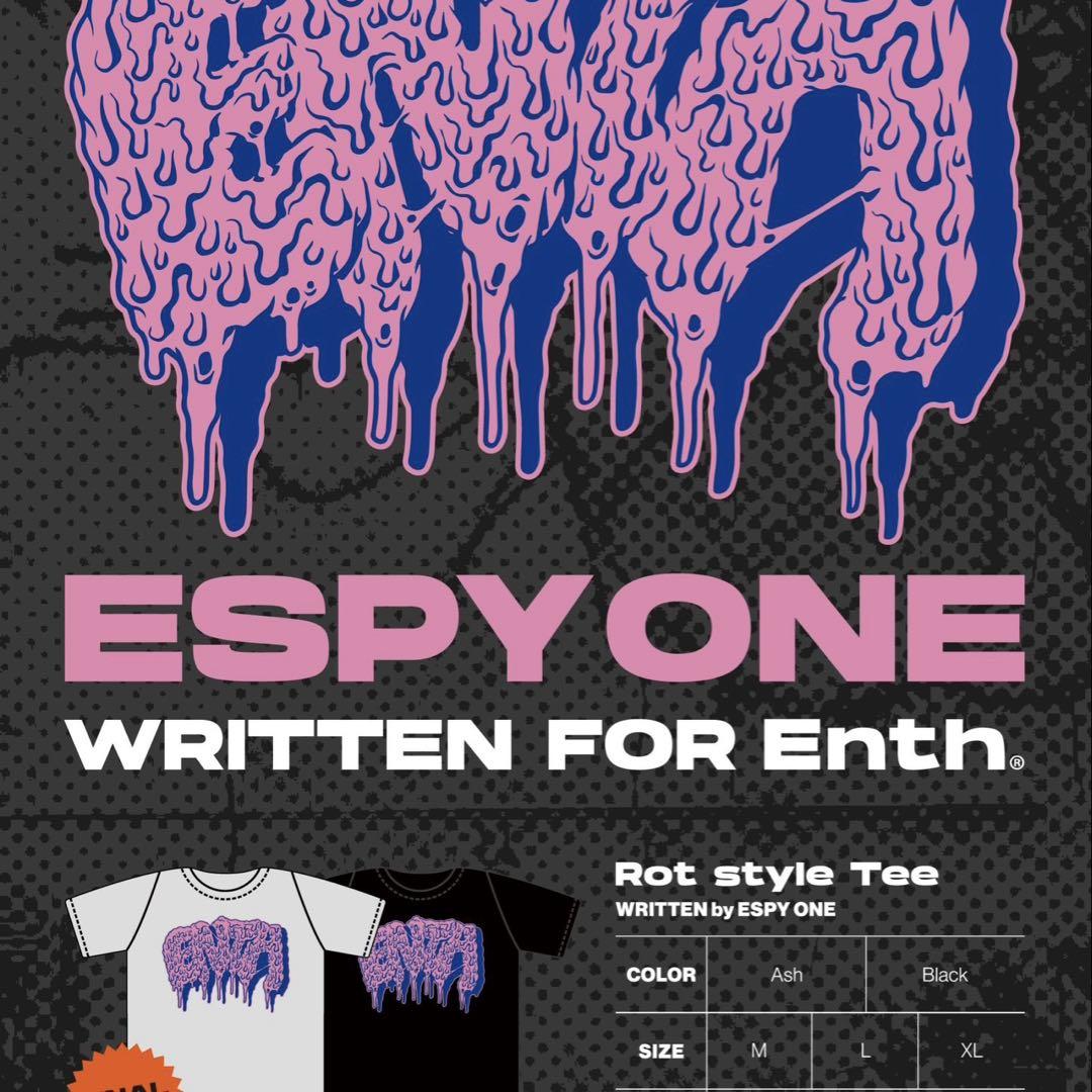 ミュージシャン ENTH Rot style Tee WRITTEN by ESPY ONE