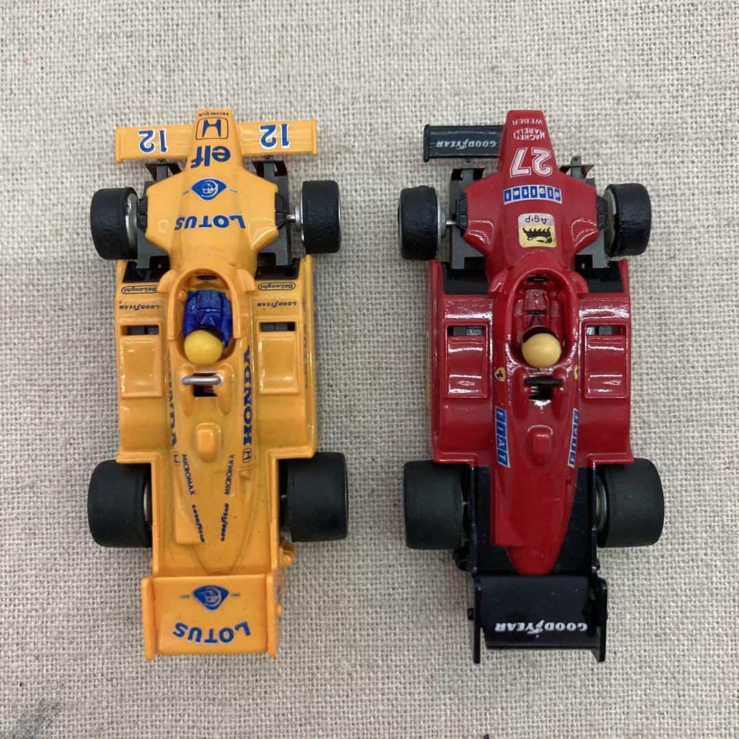 【2点セット★レトロ】スーパーサーキット　レーシングカー　ミニカー　フェラーリ