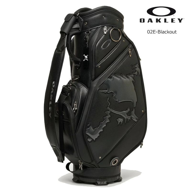 新品 オークリー OAKLEY スカル ゴルフ キャディバッグ ブラックアウト 新品 オークリー OAKLEY スカル ゴルフ キャディバッグ ブラック