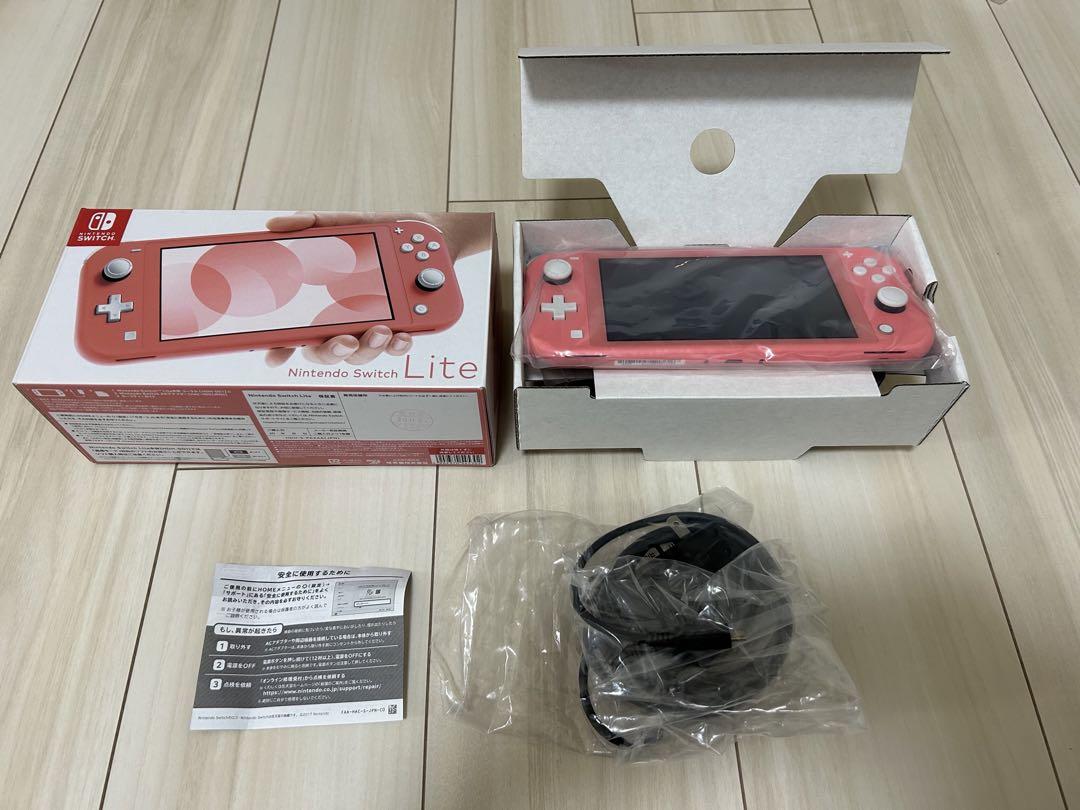Nintendo Switch rite コーラル 本体