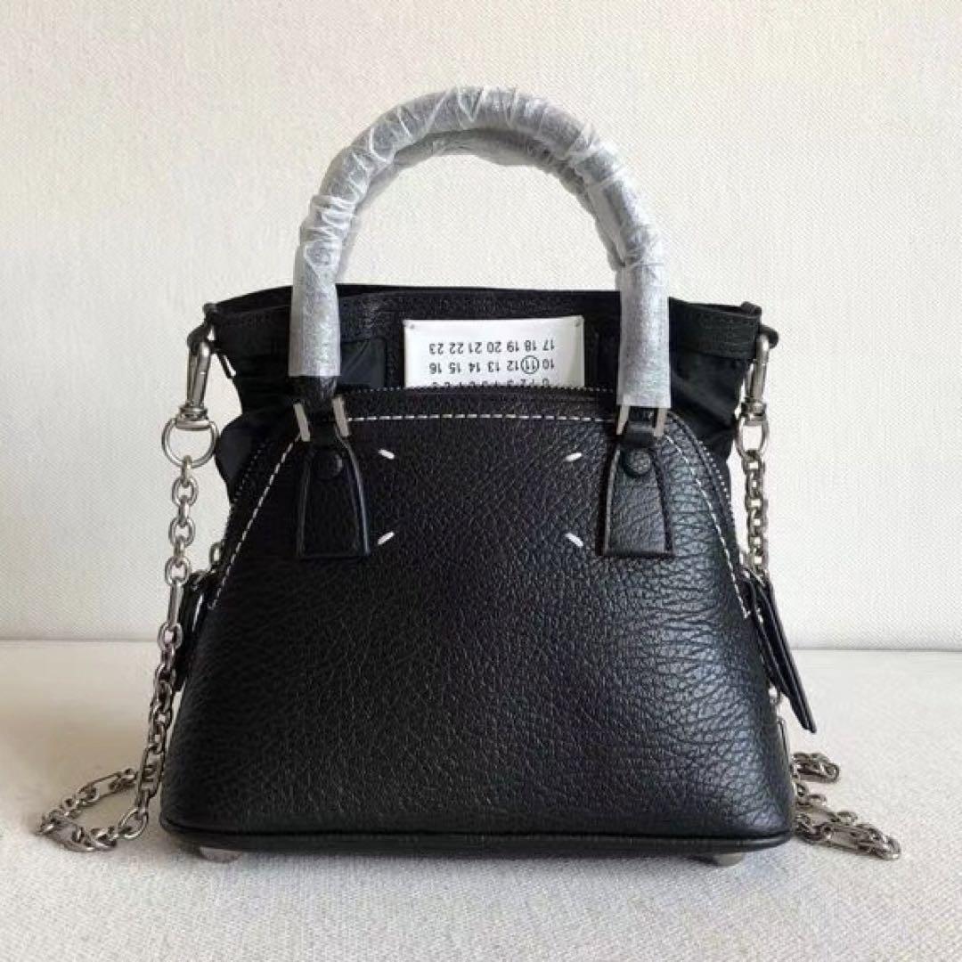 新品 Maison Margiela 5AC マイクロ ミニ バッグ ブラック