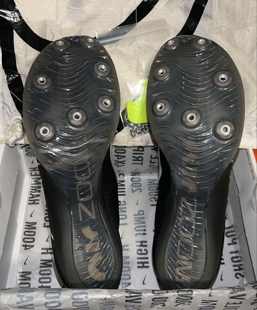 【超美品❣️パンクなし最安値】NIKEエアズームマックスフライ28.0付属品付き