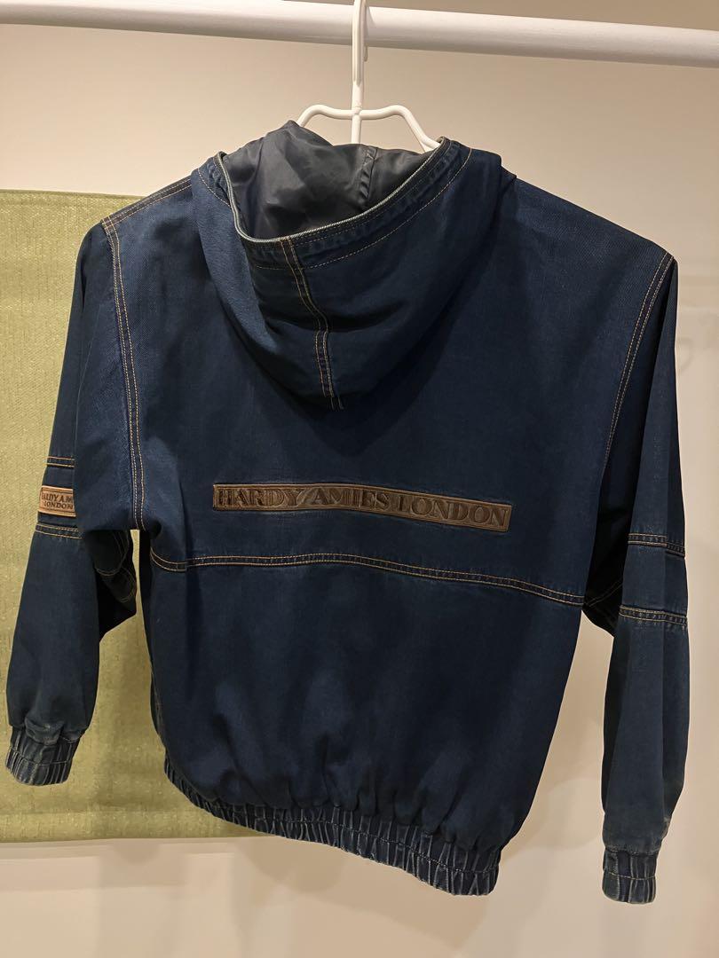 【希少】HARDY AMIES SPORTフード付きデニムジャケット