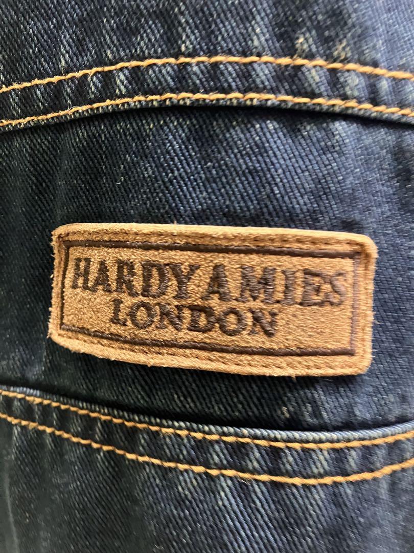 【希少】HARDY AMIES SPORTフード付きデニムジャケット