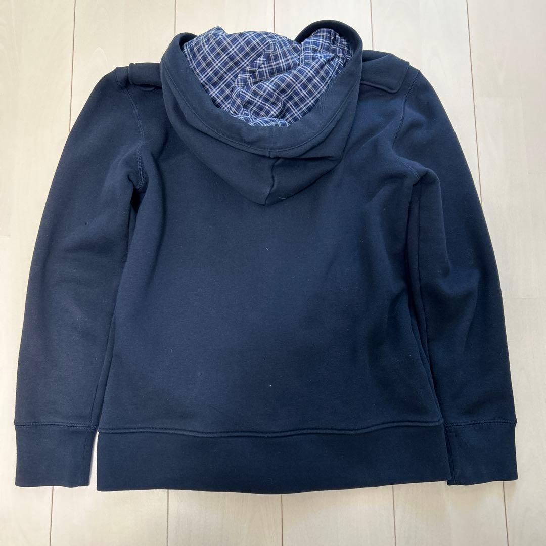 新品同様!バーバリーブラックレーベル ショート丈ダッフルコート M ネイビー 新品同様!バーバリーブラックレーベル ショート丈ダッフルコート M ネイビー