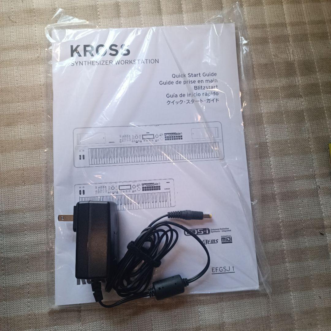 KORG KROSS 61鍵シンセサイザー ケース付き