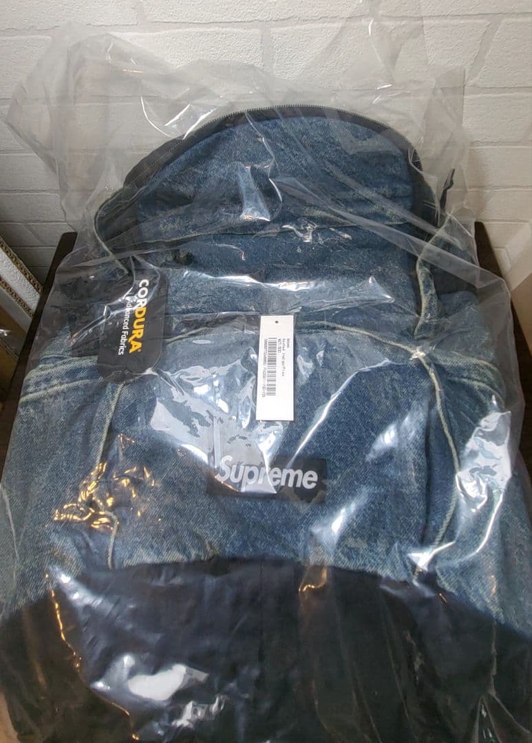 Supreme デニムバックパック
