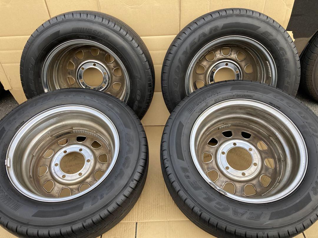 ②【注意2本】グッドイヤー ナスカー 215/65r16c デイトナ　NV350