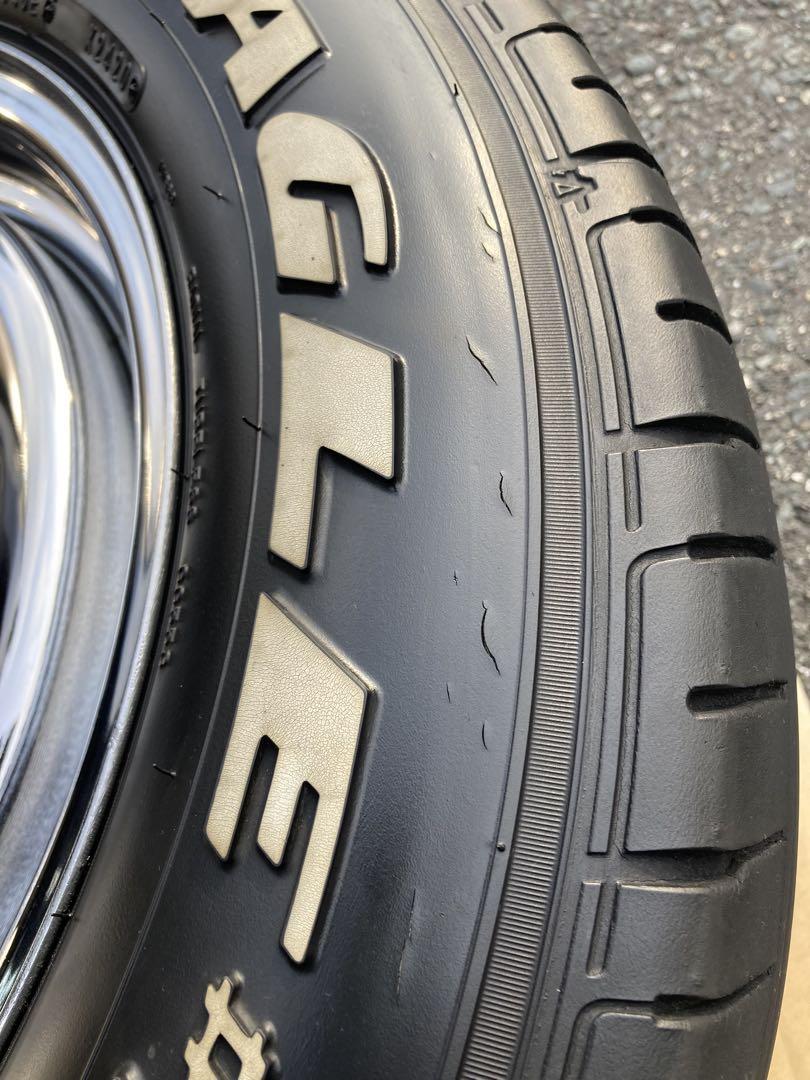 ②【注意2本】グッドイヤー ナスカー 215/65r16c デイトナ　NV350