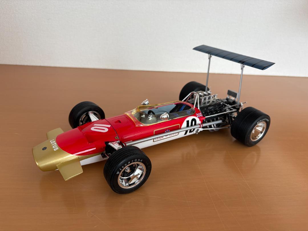 【組立完成品】タミヤ1/12 チームロータスTYPE49B (1968）
