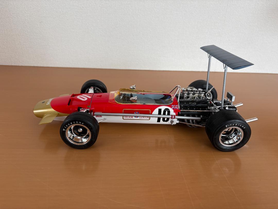 【組立完成品】タミヤ1/12 チームロータスTYPE49B (1968）