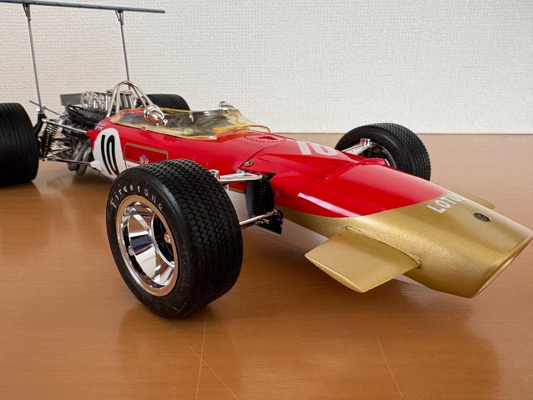 【組立完成品】タミヤ1/12 チームロータスTYPE49B (1968）