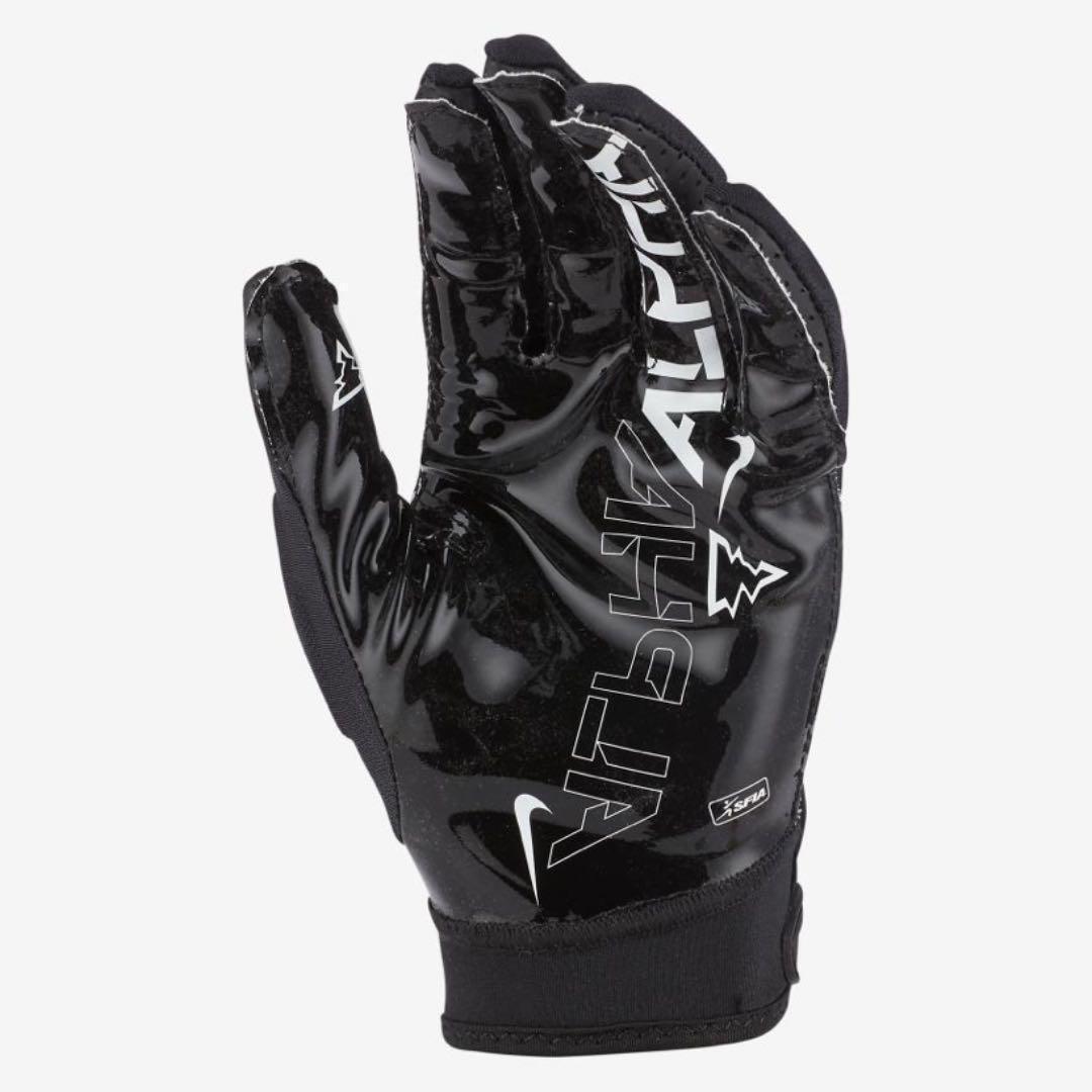 【第1位獲得！】 アメフト 新品】 NIKE メルカリ - M BLACK グローブ 6.0 SUPERBAD グローブ