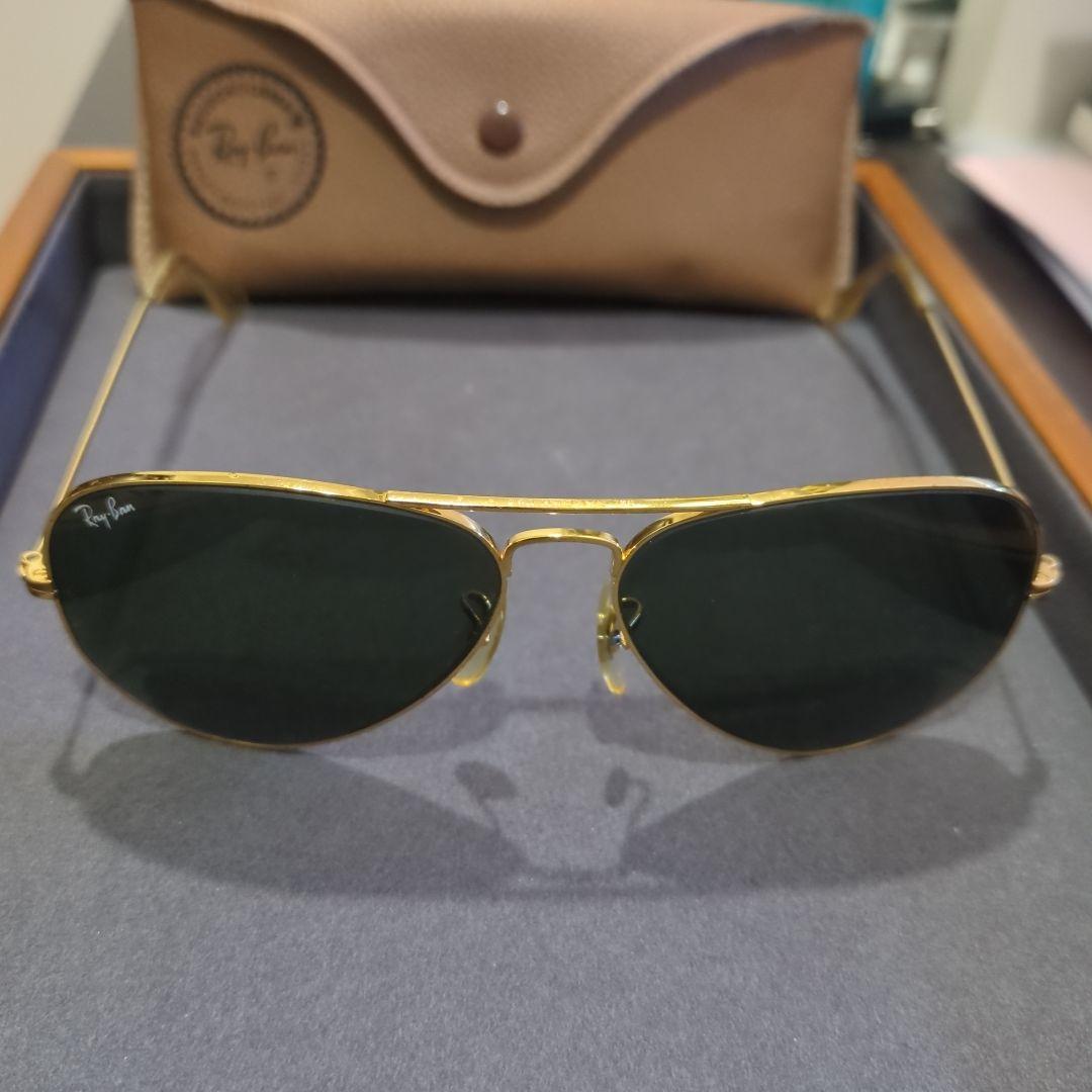 Ray-Ban ゴールド