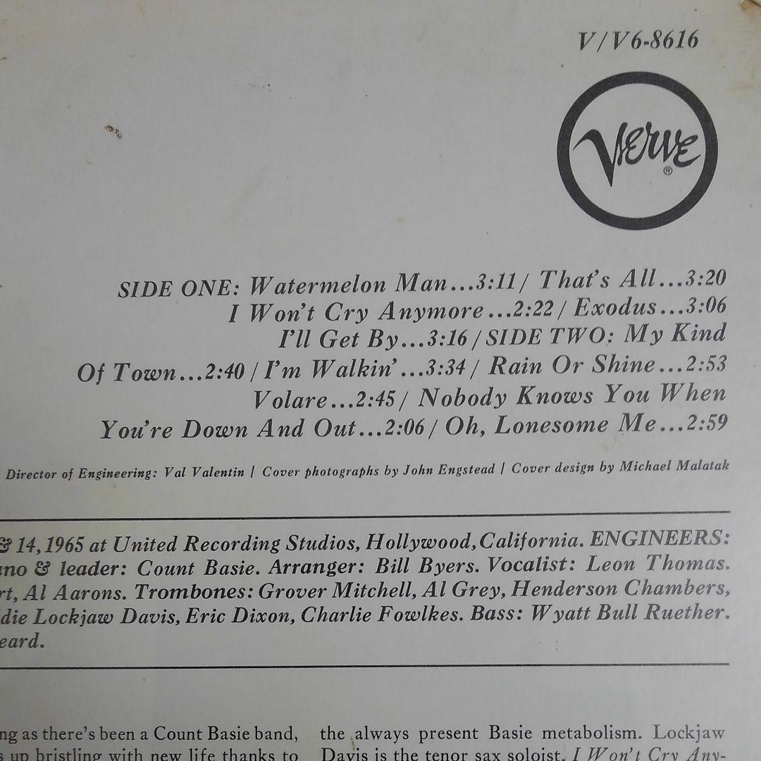 洋楽 Count Basie/ Picks the Winners
