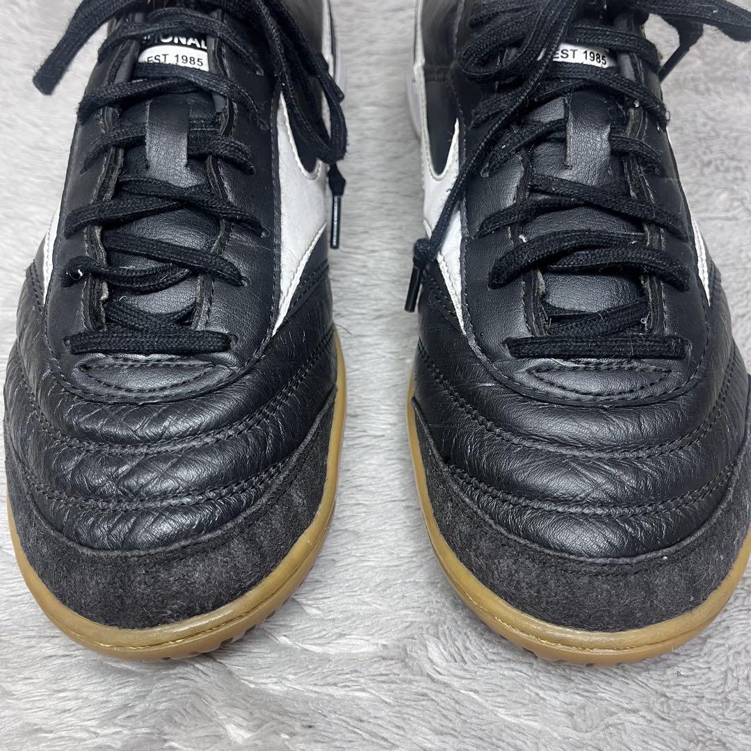 レア廃盤　MIZUNO ミズノ モレリア フットサル サッカー レザー 黒