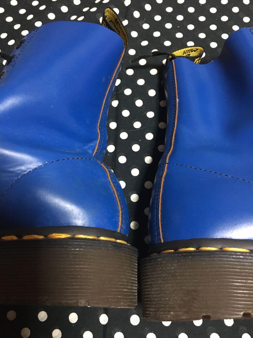 Dr. Martens ブルー8ホールブーツ 楽天市場】ドクターマーチン 8ホール ブルーの通販