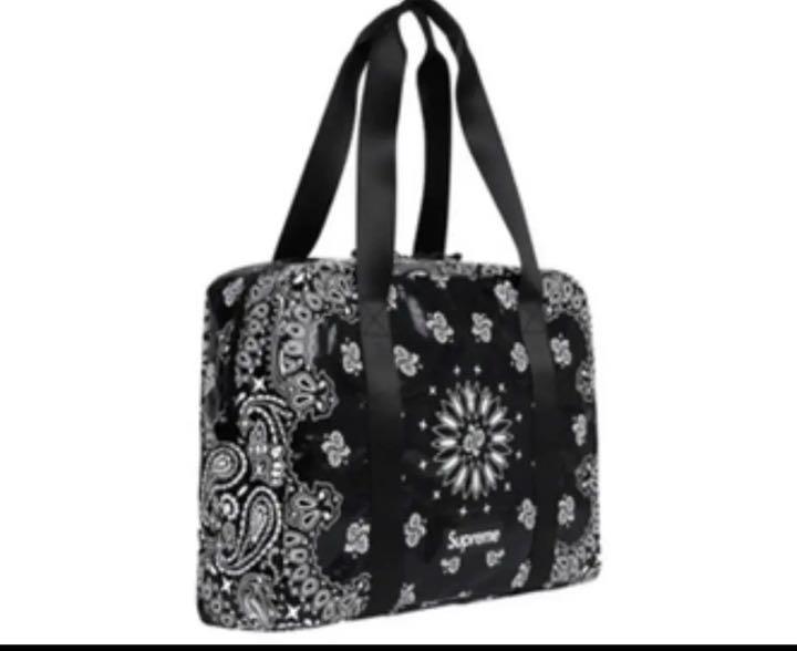 100%新品高品質 新品 supreme Bandana tarp small Duffle bag 95G04-m97703712442 最新作低価