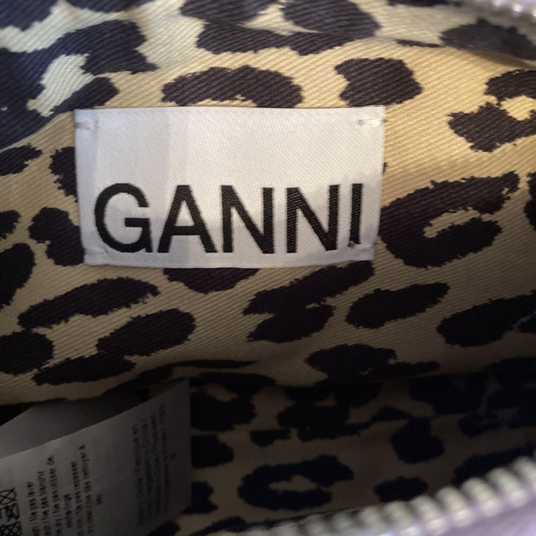 GANNI Butterfly ミニバッグラベンダー キルティング　美品