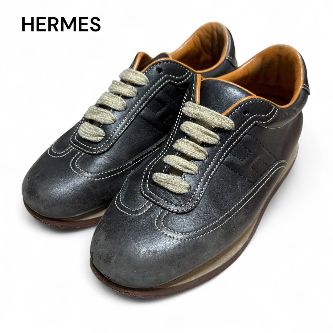HERMES エルメス スニーカー #36 1/2 シューズ 靴 レディース