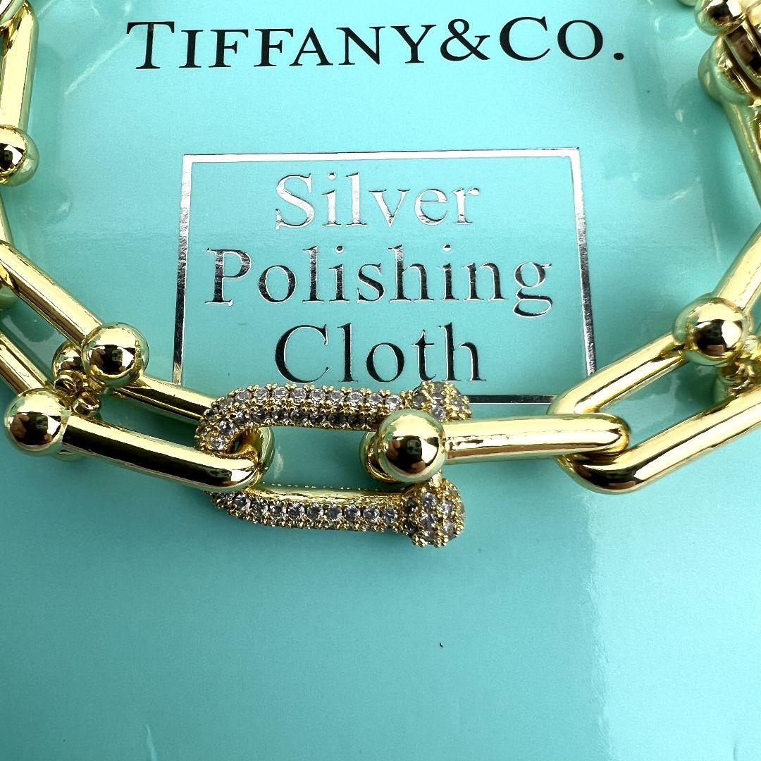 Tiffany & Co.ティファニーハードウェアスモール リンク ブレスレット