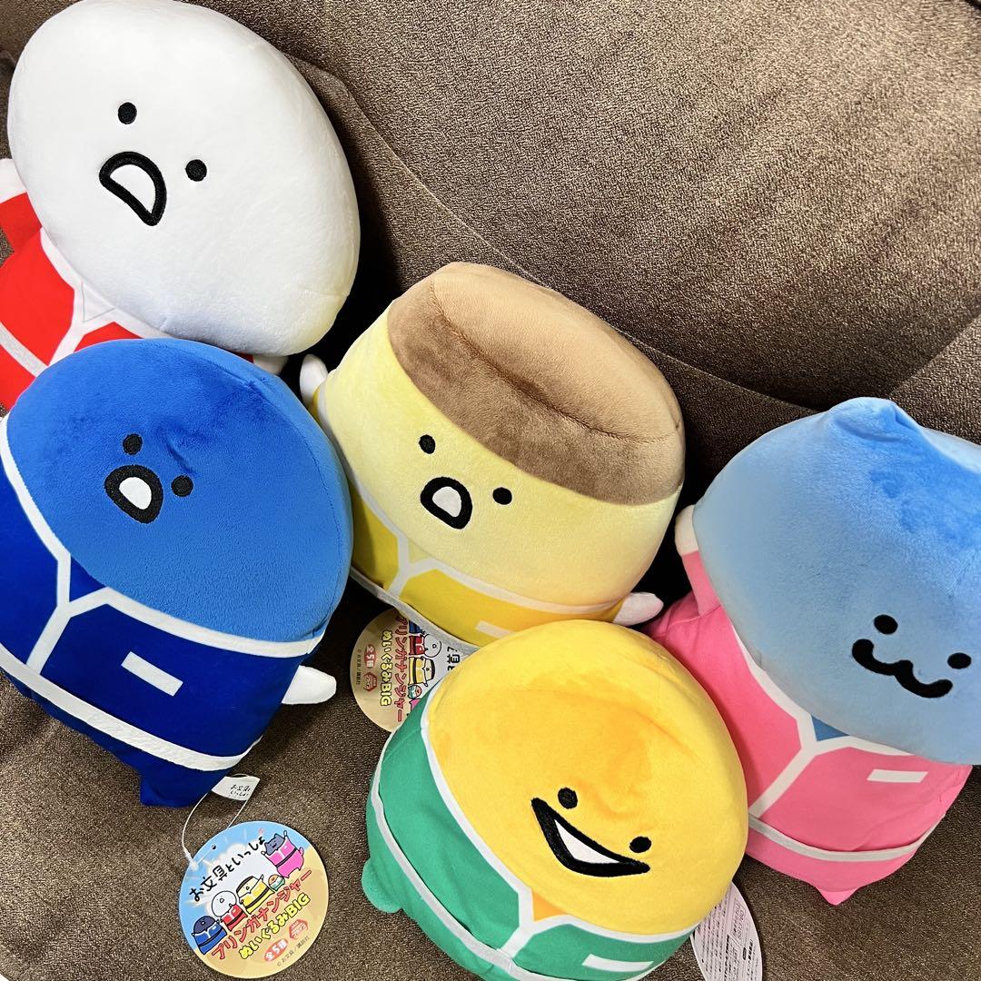 お文具といっしょ BIGぬいぐるみ プリンガナンジャー 5種